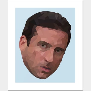 Michael Scott - Low Poly Posters and Art